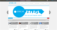 Desktop Screenshot of ethichr.com